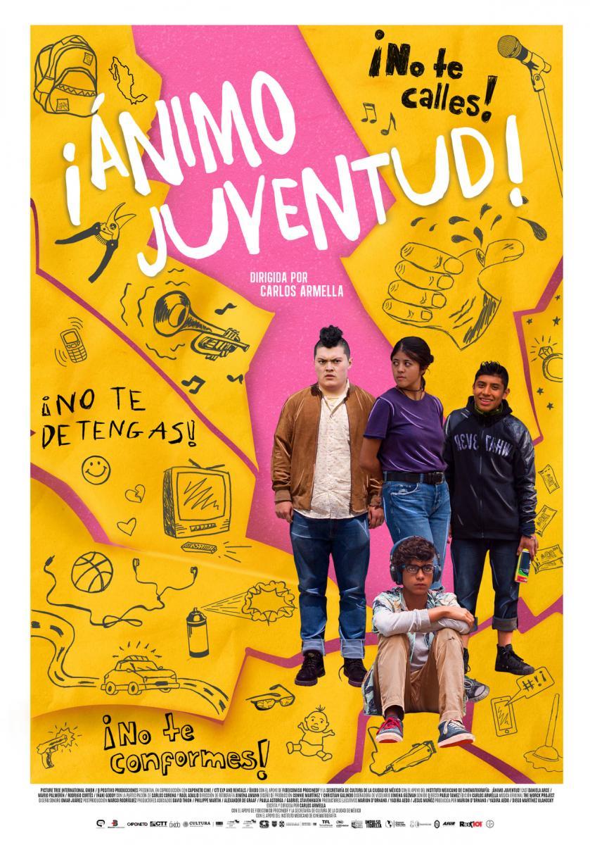 Póster de ¡Ánimo, Juventud!