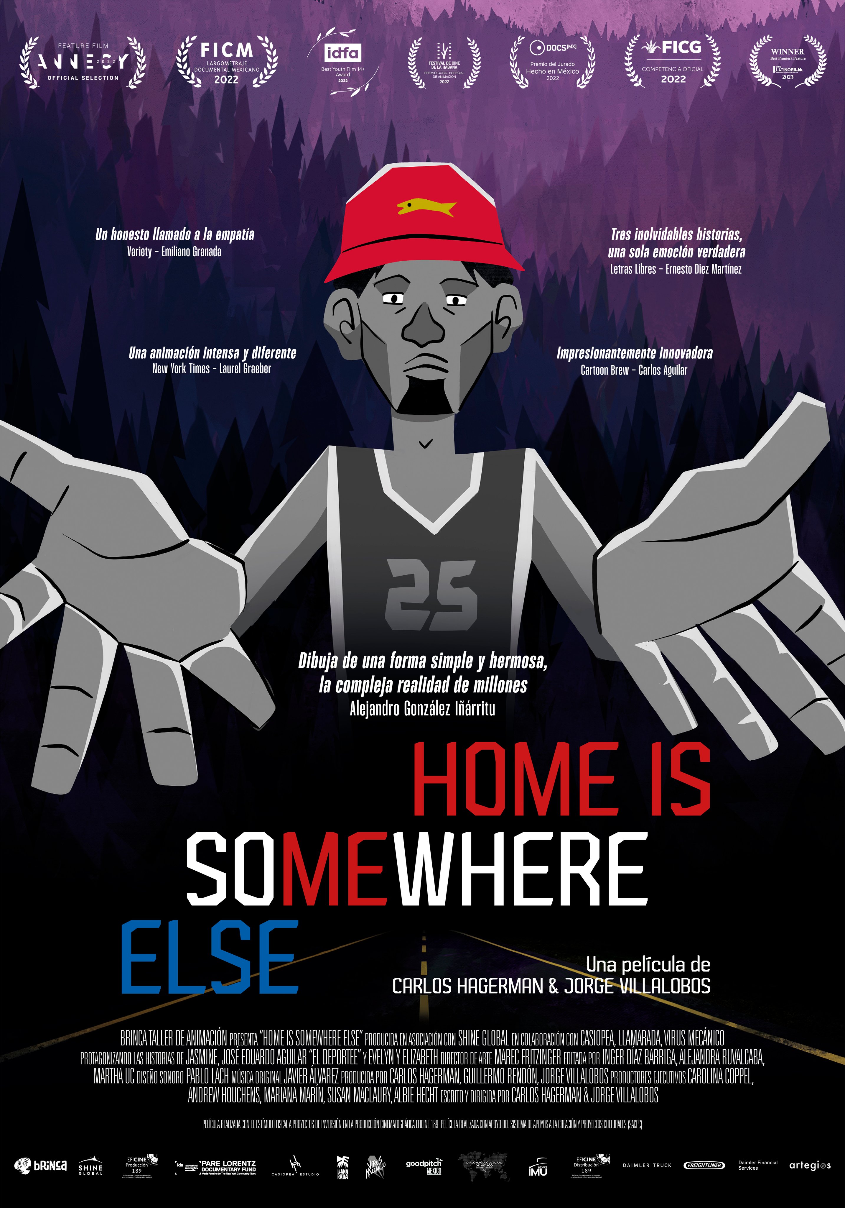 Póster de Home is somewhere else